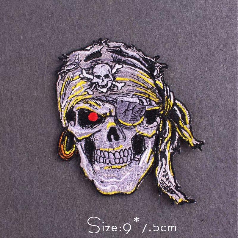 skull patches