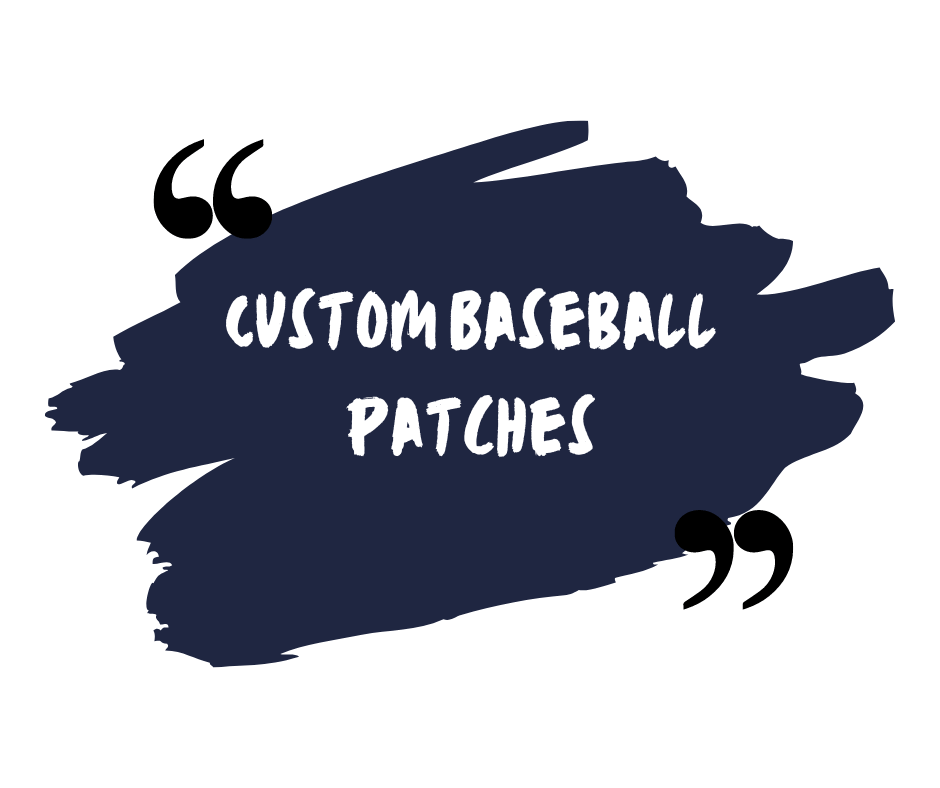 Custom Baseball Patches