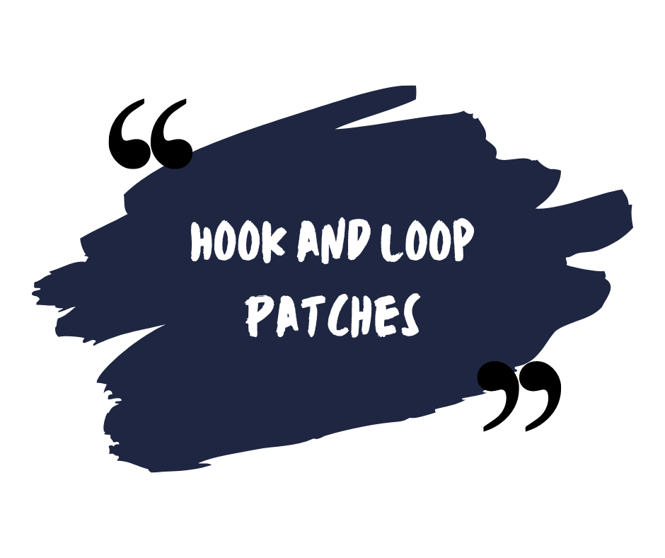 Hook and loop patch